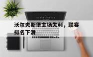 乐鱼app-沃尔夫斯堡主场失利，联赛排名下滑